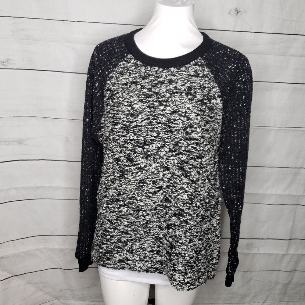 Lou & Grey marled mixed media top medium